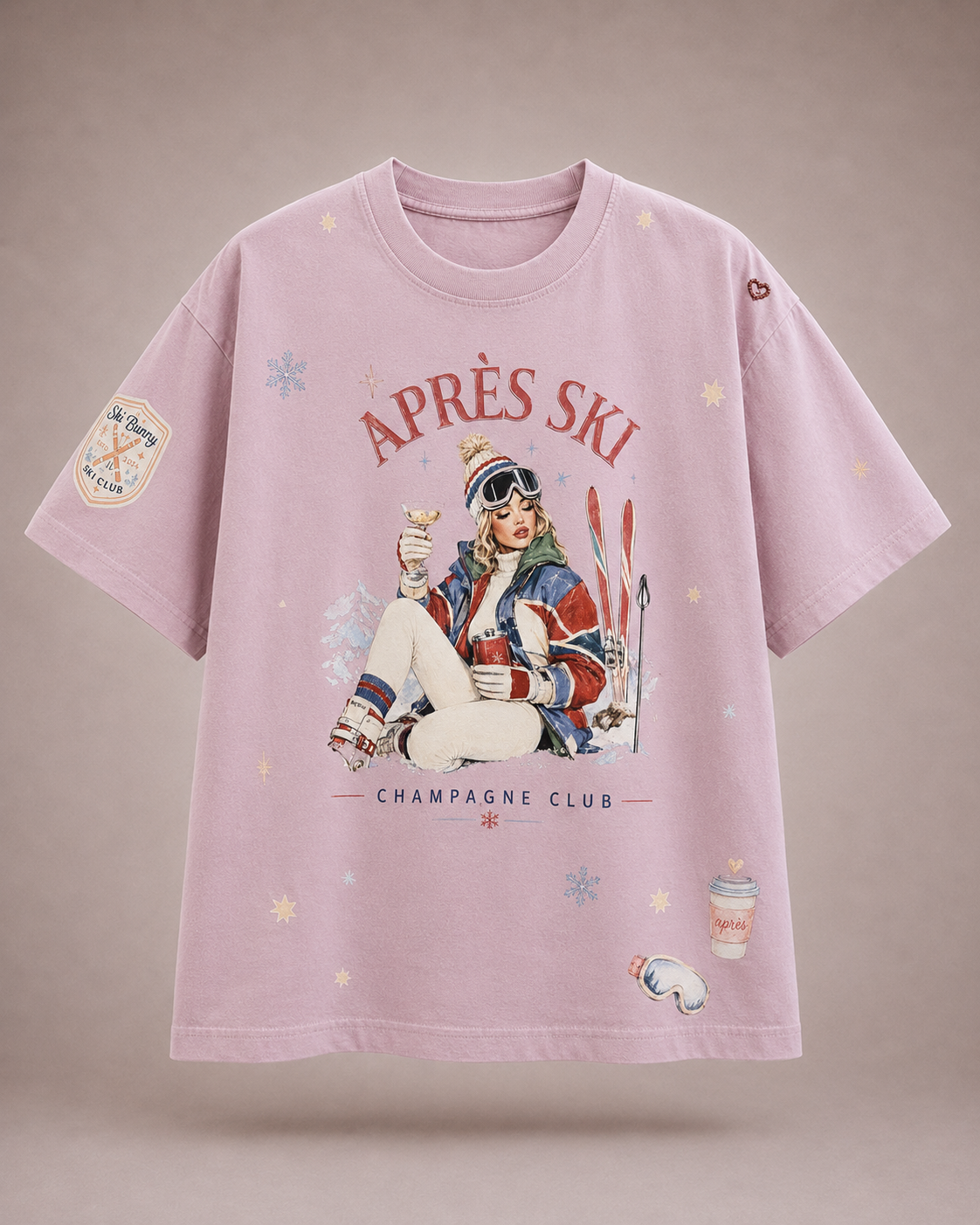 Apres Ski Purple Tee