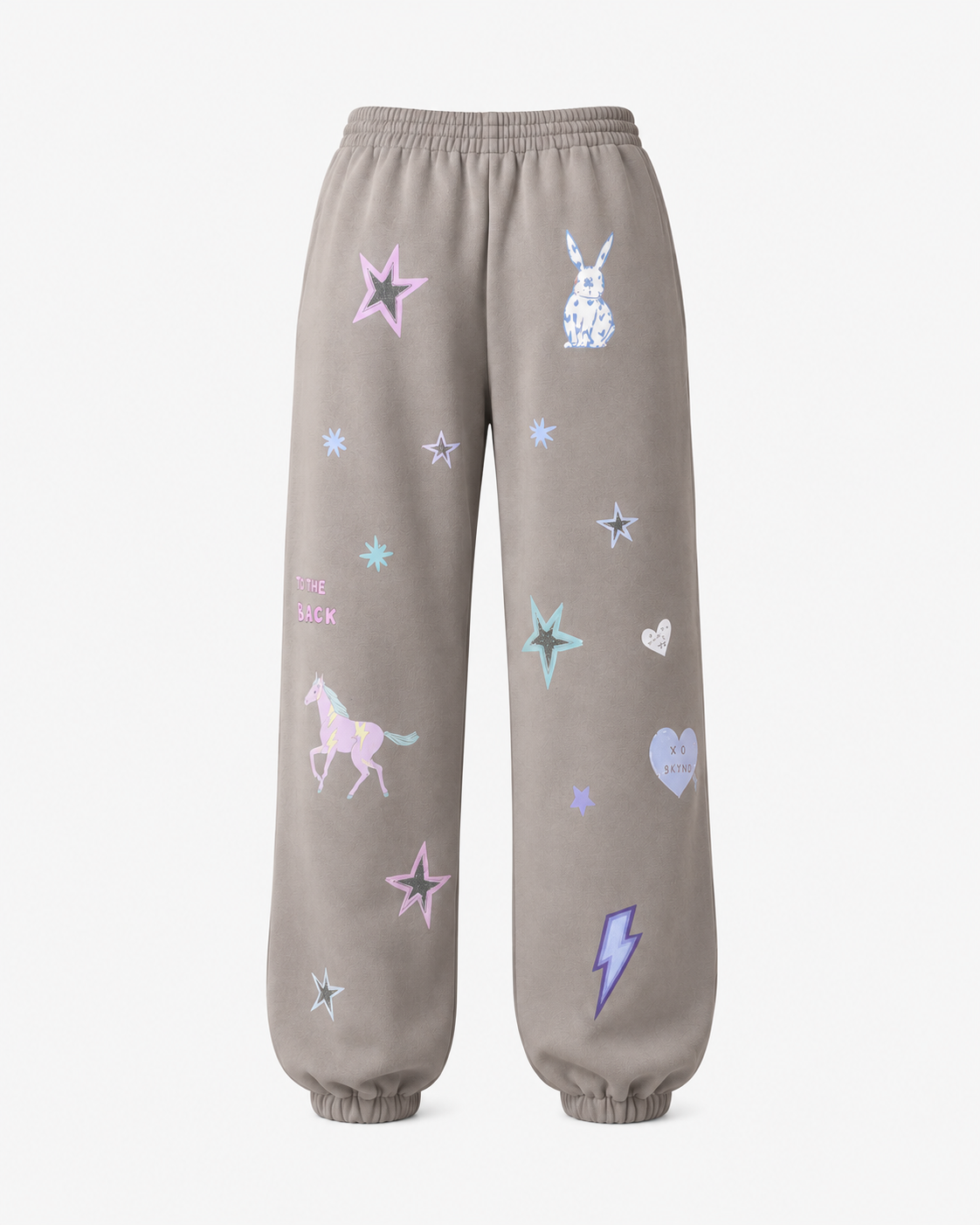 Celestial Grey Trackies ⚡️