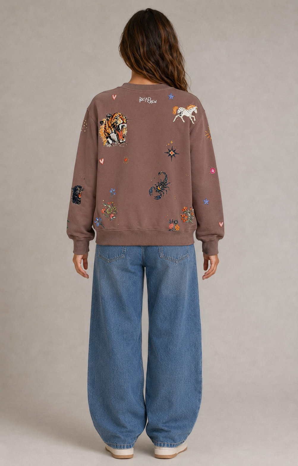 L’Amour Brown Jumper