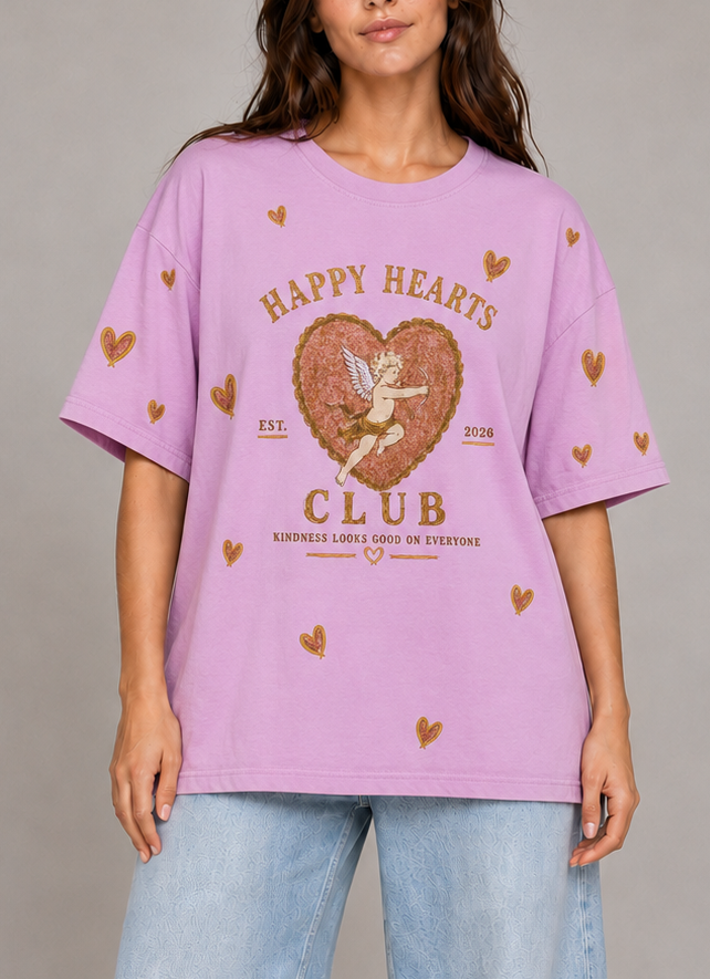 Kind Hearts Pink Tee