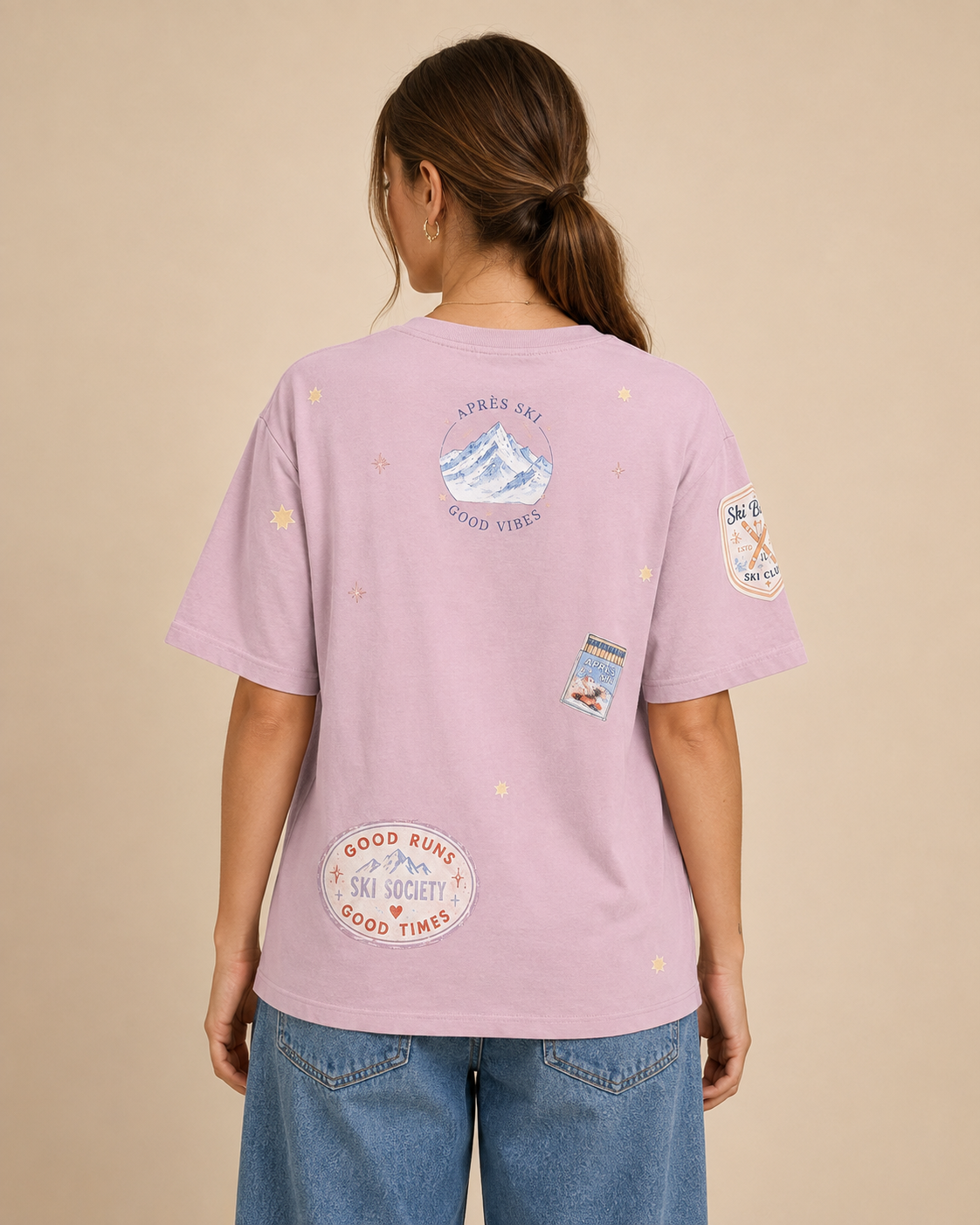 Apres Ski Purple Tee