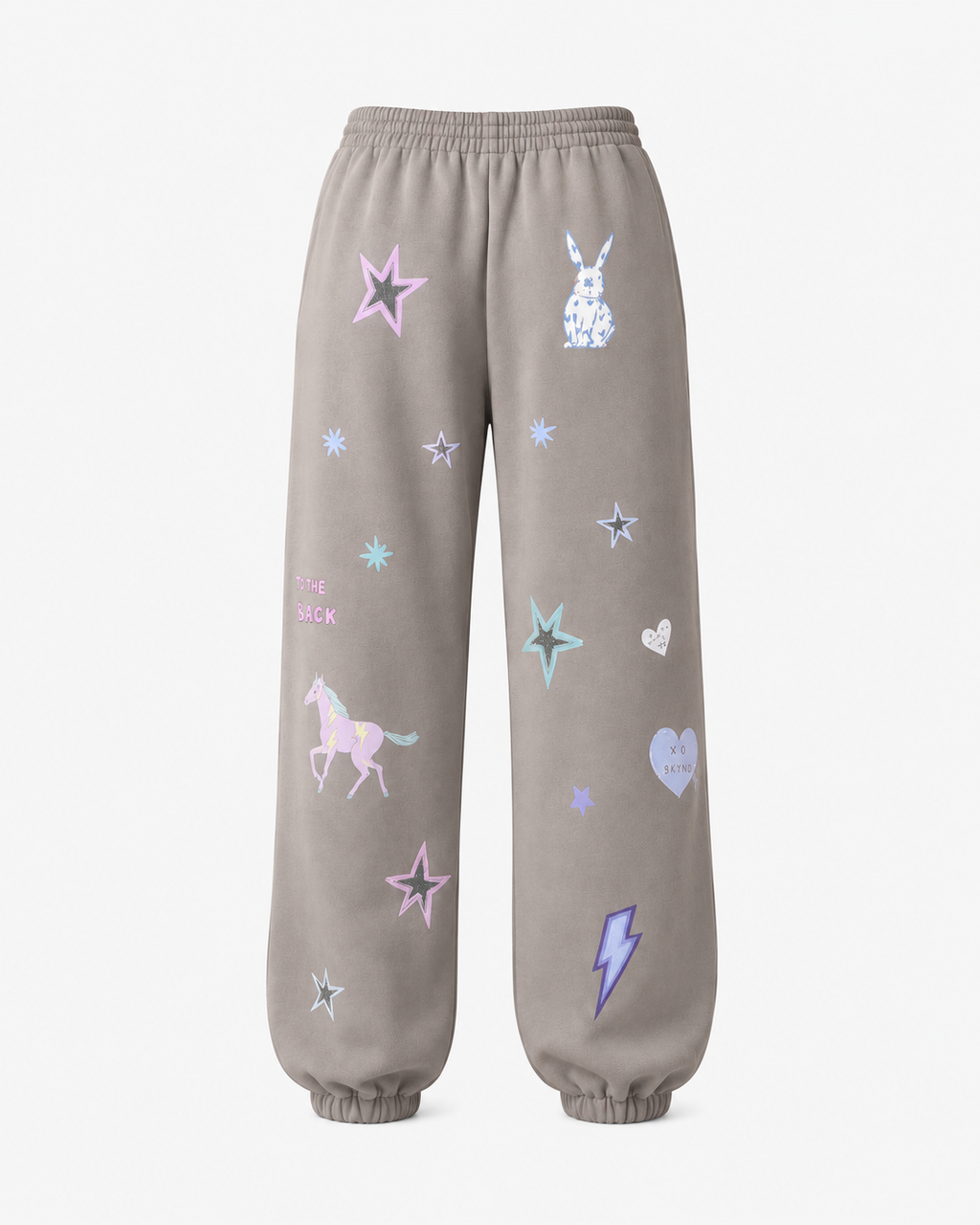 Celestial Grey Trackies ⚡️