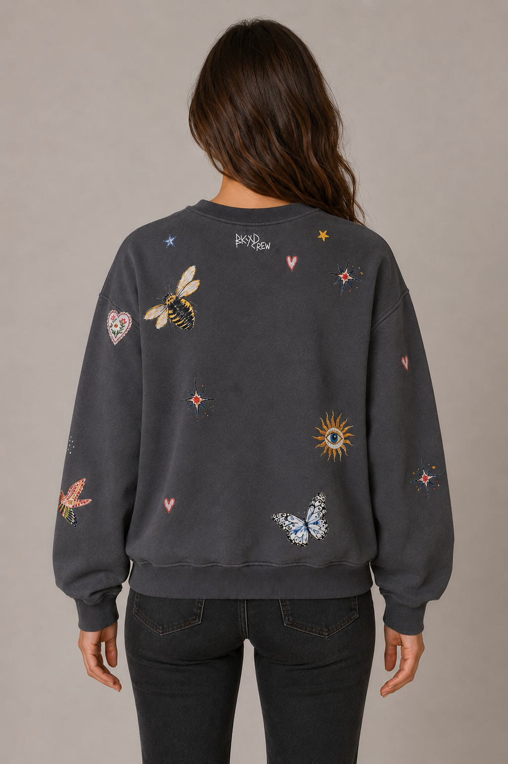 L’Amour Charcoal Jumper
