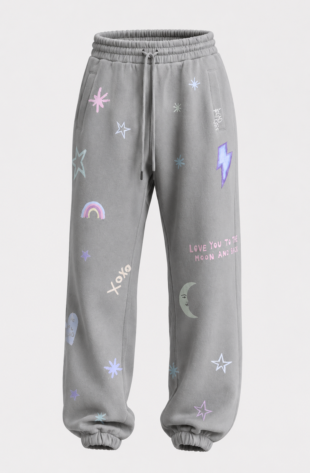 Celestial Grey Trackies ⚡️