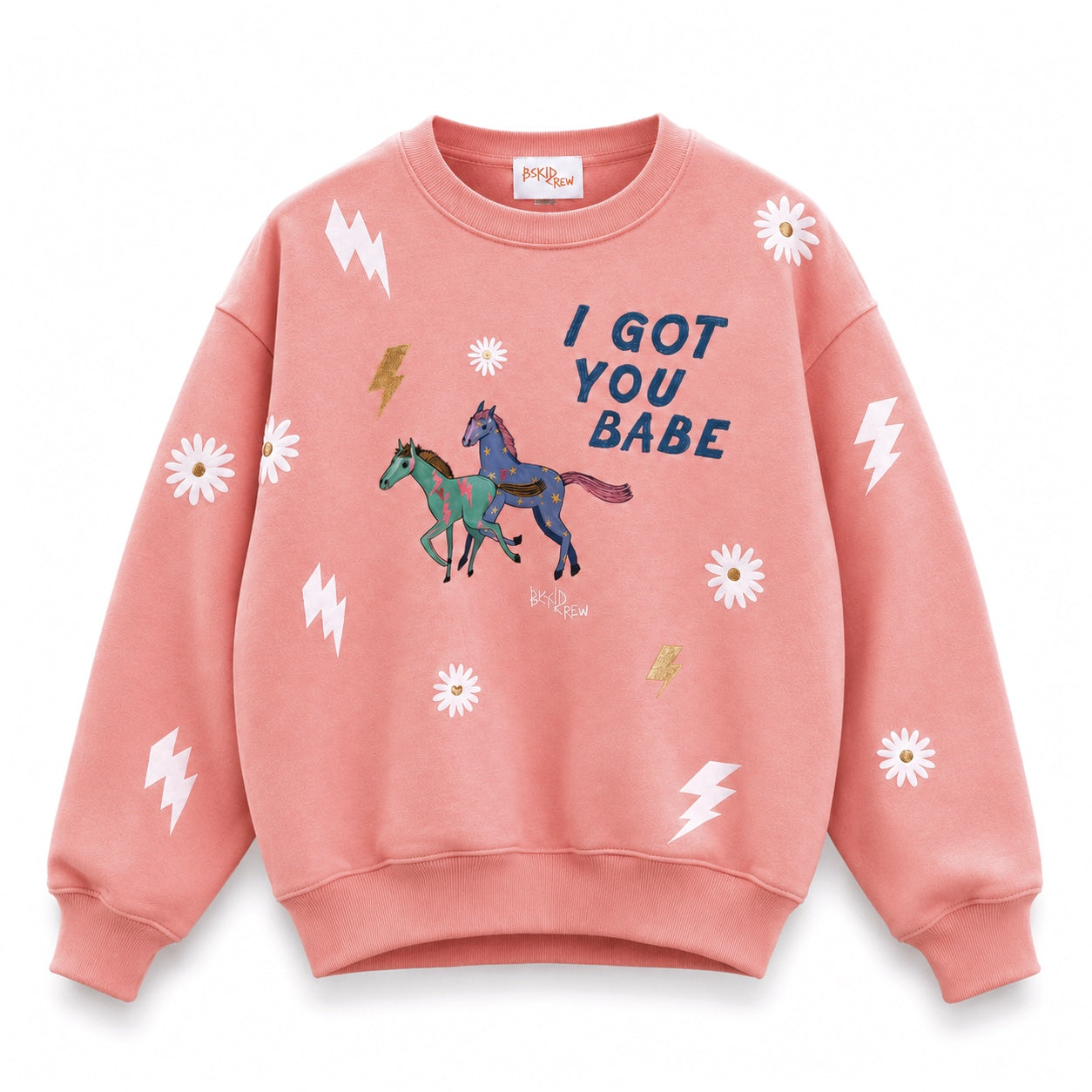 I GOT YOU BABE pink Jumper