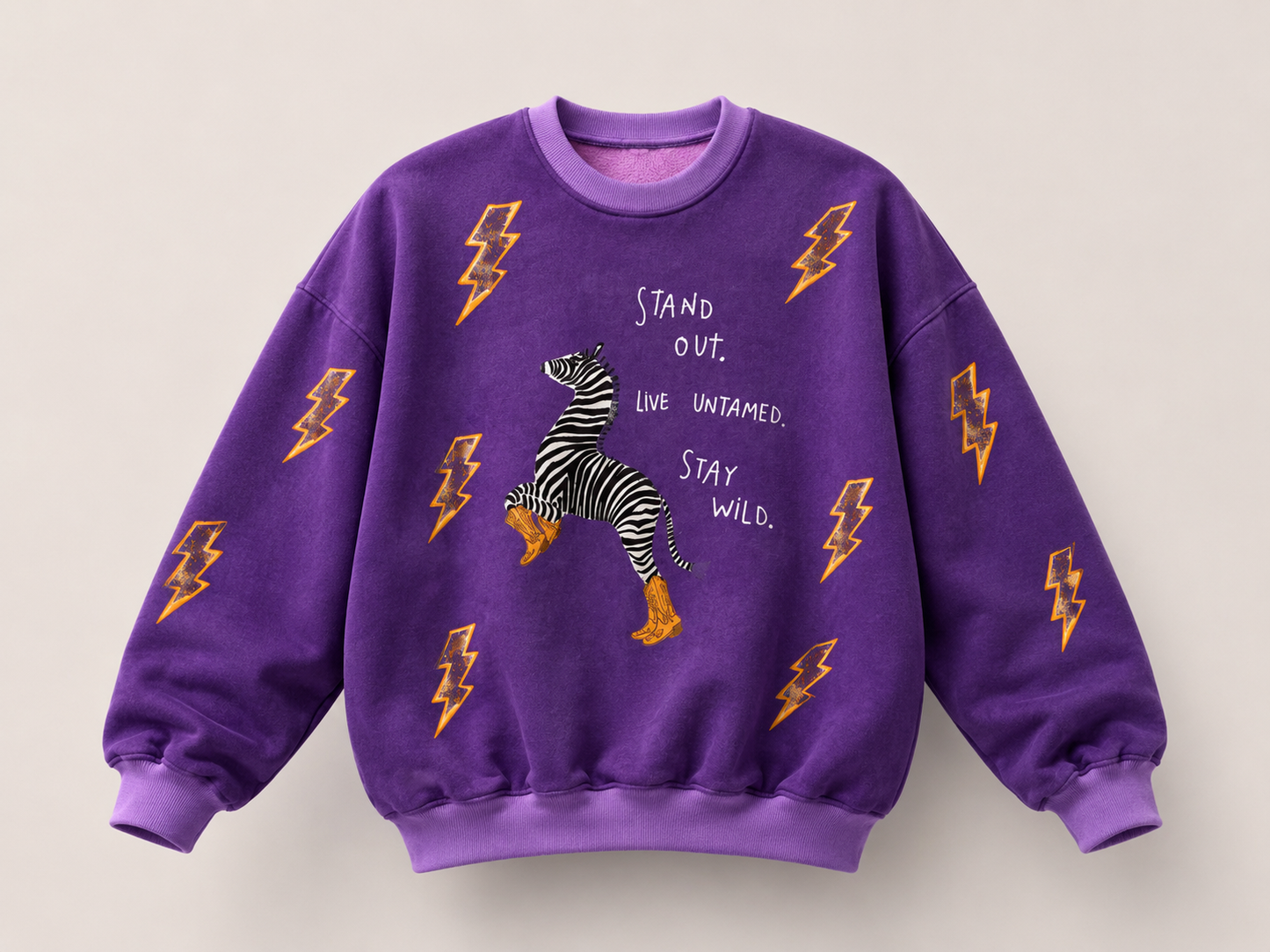 ZEBRA PURPLE Jumper
