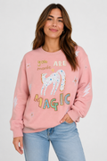 Made of Magic peach pink Jumper