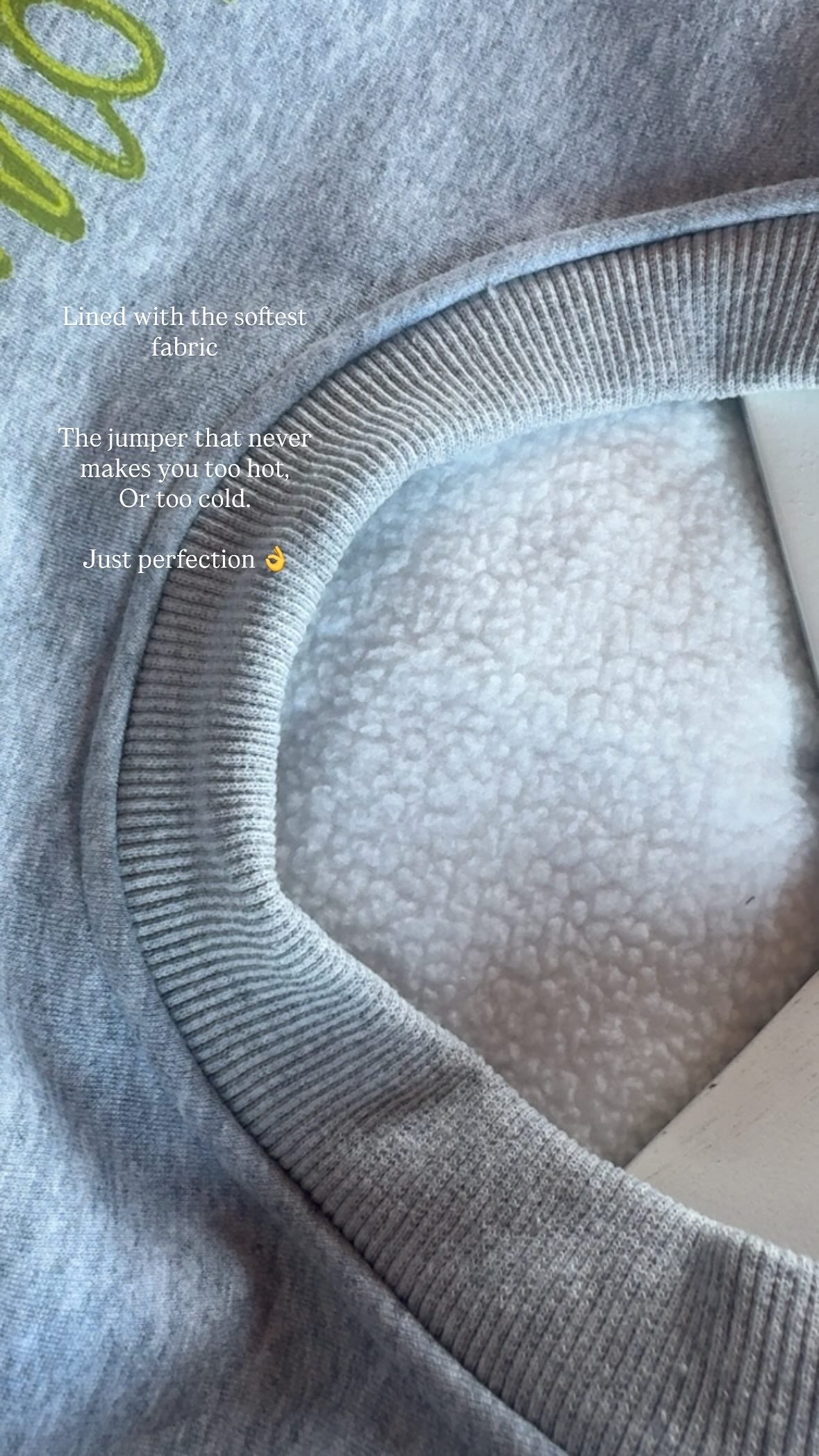 Made of Magic Grey Jumper