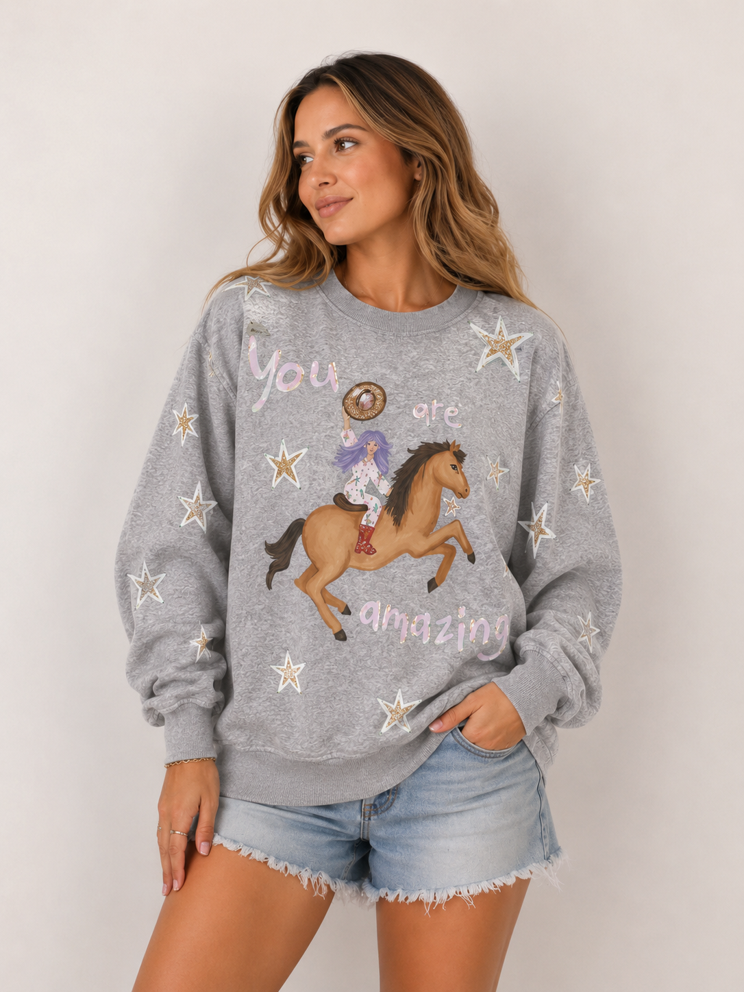 You are AMAZING Grey Jumper