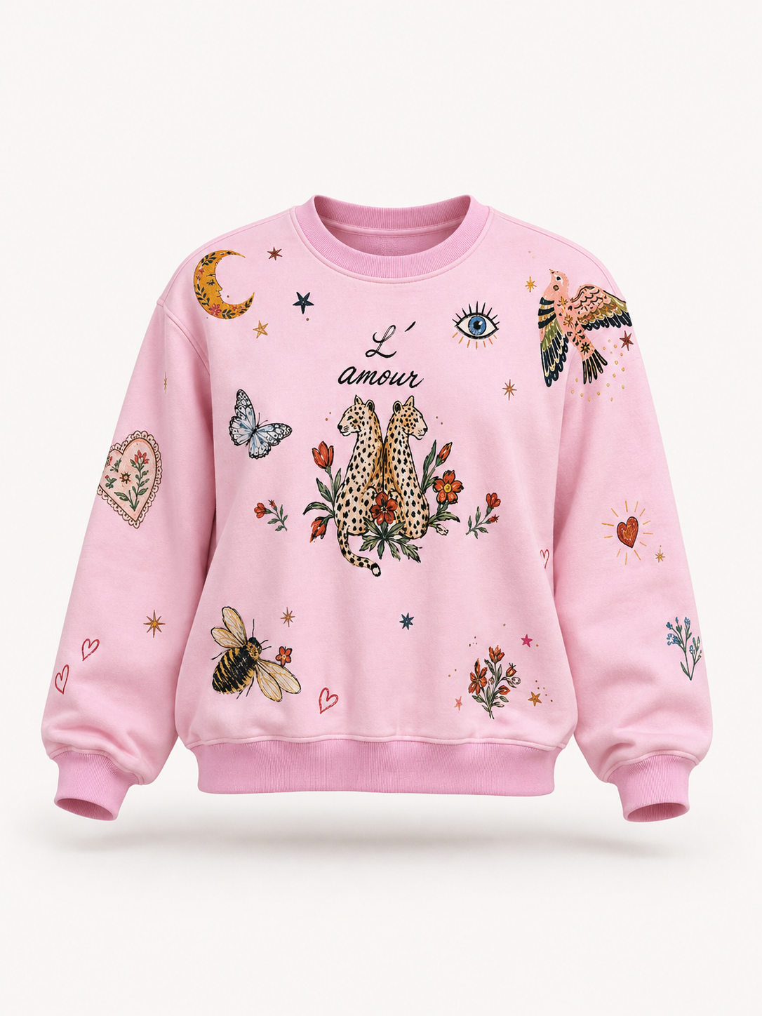 L’Amour Pink Jumper