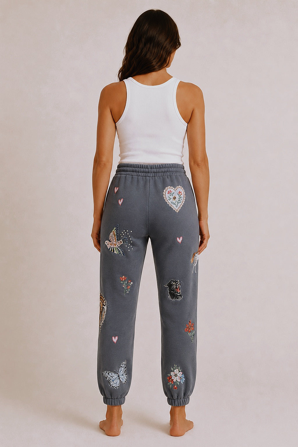 L’Amour charcoal pants