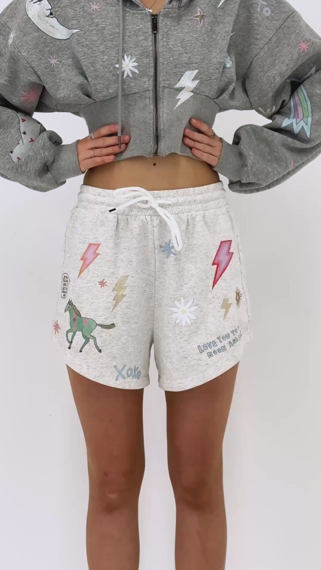Love You to the Moon and Back Shorts