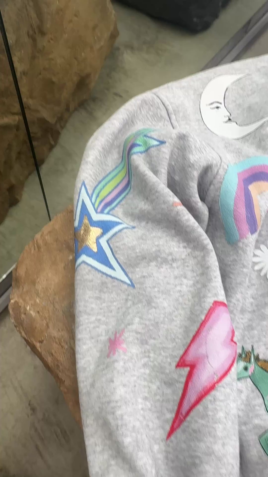 Soft Hearts Grey Jumper