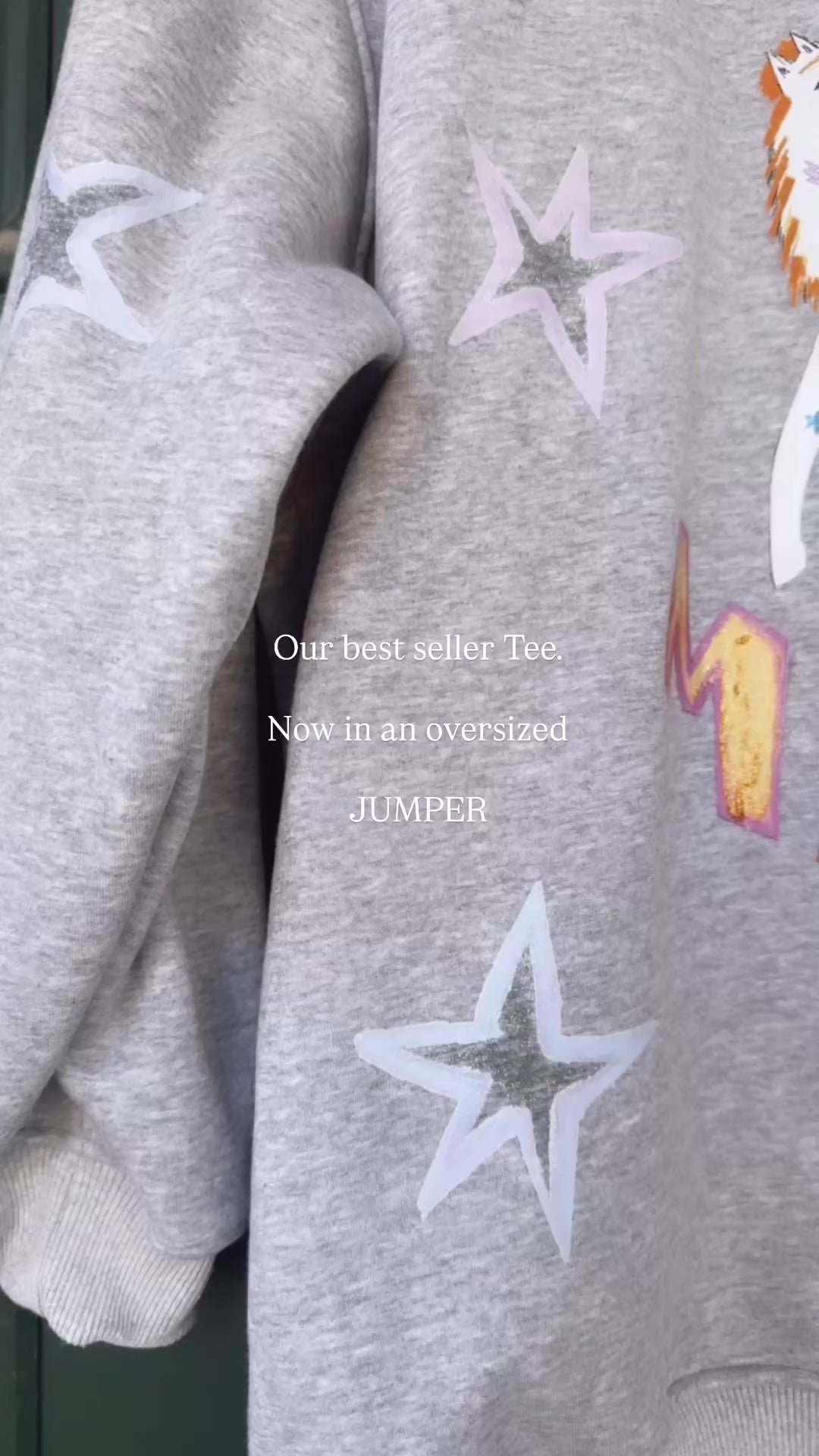 Made of Magic Grey Jumper